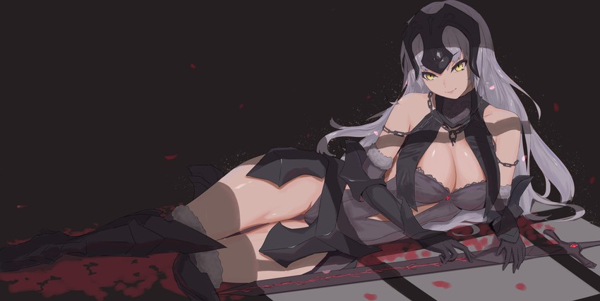jeanne d'arc alter (fate and 1 more) drawn by miianya