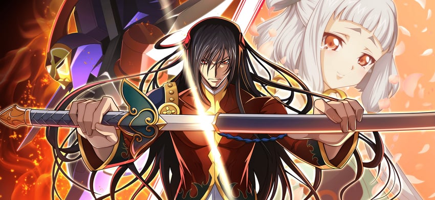 tianzi, li xingke, and shen hu (code geass and 1 more)