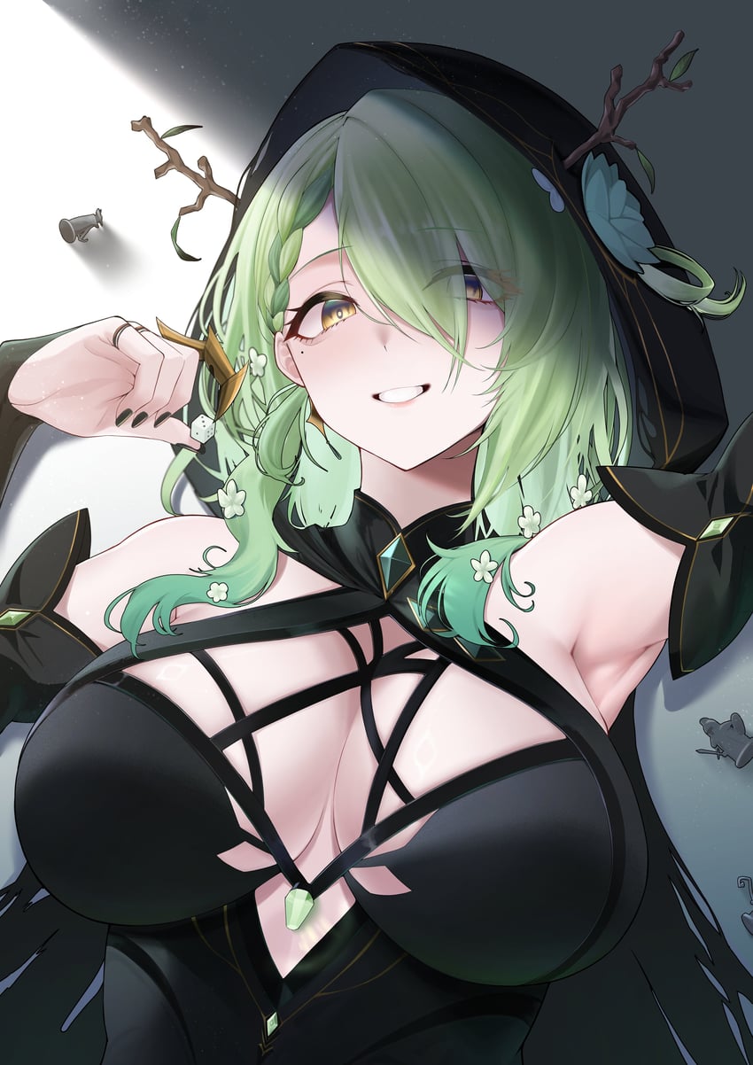 ceres fauna (hololive and 1 more) drawn by mintz912