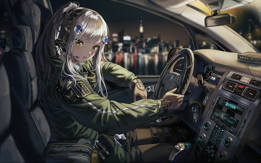 hk416 and agent 416 (girls' frontline and 1 more) drawn by silence_girl