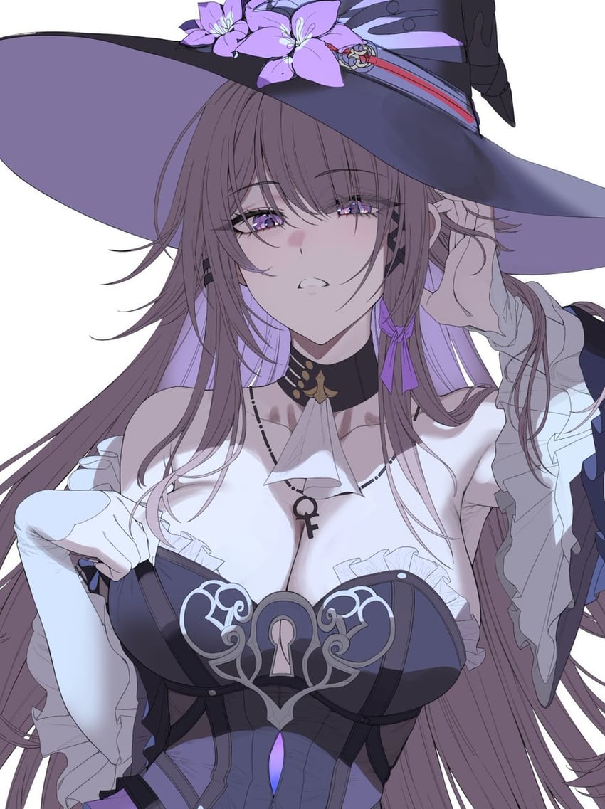 herta and the herta (honkai and 1 more) drawn by nompang