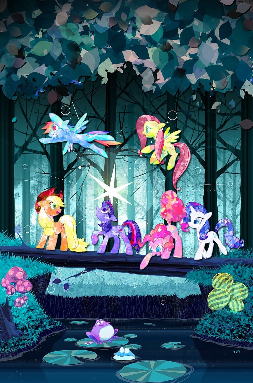 twilight sparkle, fluttershy, rainbow dash, pinkie pie, rarity, and 1 more (my little pony and 1 more) drawn by brass_stars