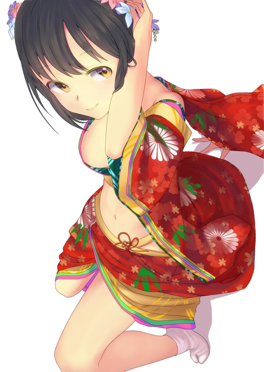 takafuji kako (idolmaster and 1 more) drawn by q_(ed69)