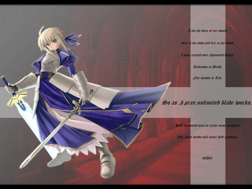 artoria pendragon and saber (fate and 1 more)