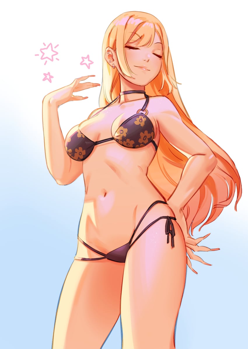 kitagawa marin (sono bisque doll wa koi wo suru) drawn by dnaitari
