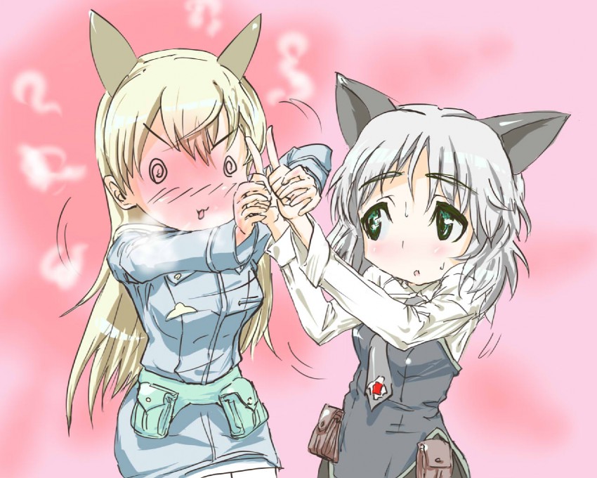sanya v. litvyak and eila ilmatar juutilainen (world witches series and 1 more) drawn by yasnory