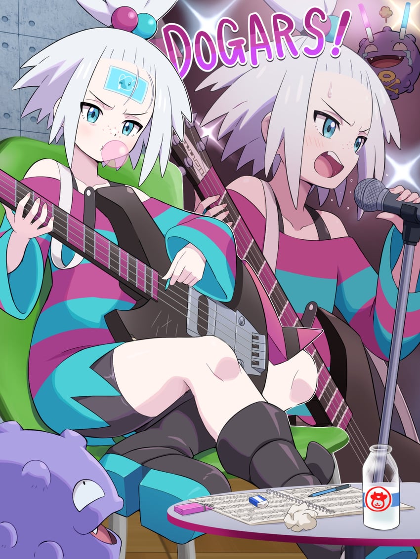 roxie, koffing, and cubchoo (pokemon and 1 more) drawn by pokemoa