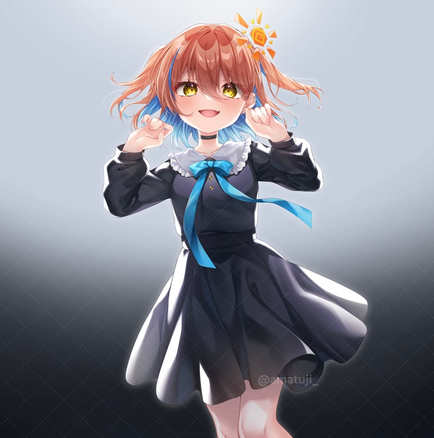 aiharu hinata (indie virtual youtuber and 1 more) drawn by amatsuji