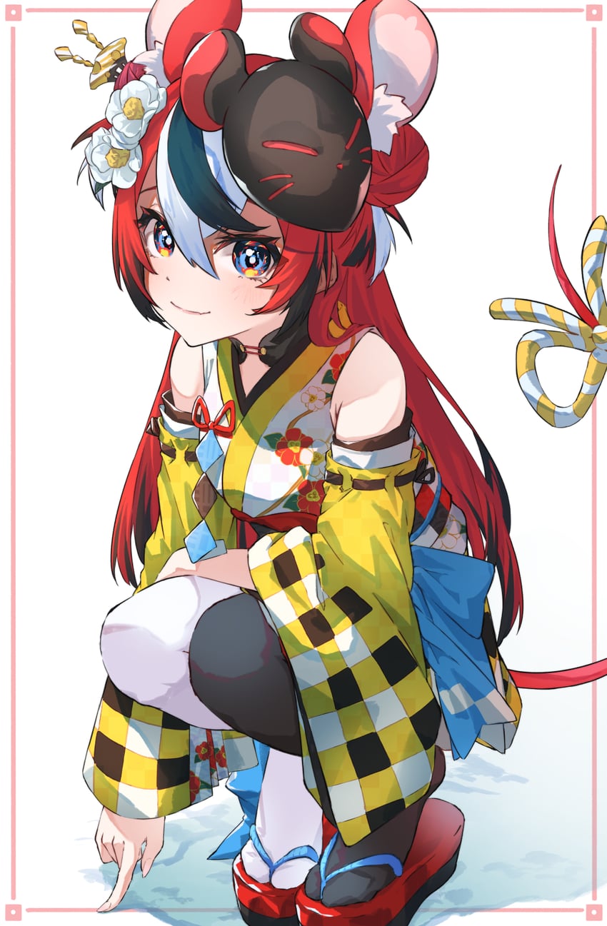 hakos baelz (hololive and 1 more) drawn by azusa_(azunyan12)