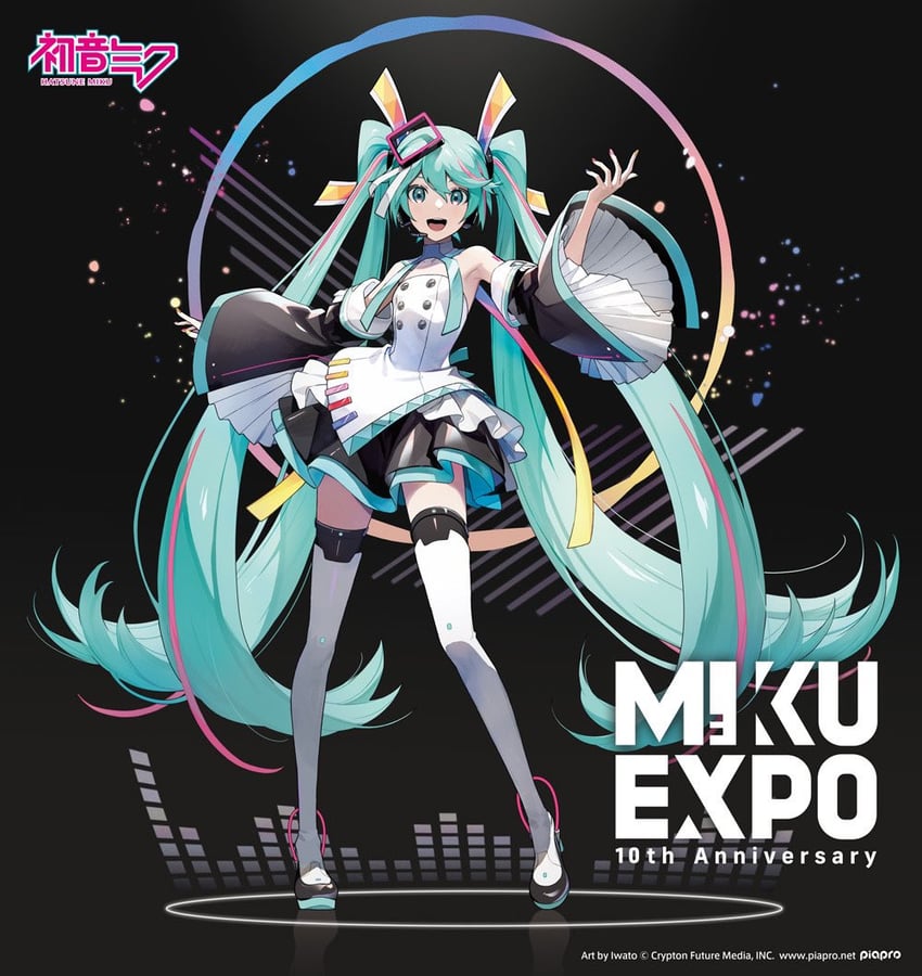 hatsune miku (vocaloid and 2 more) drawn by iwato1712