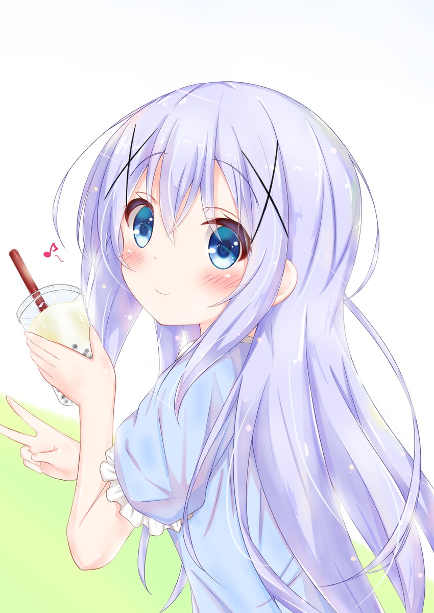 kafuu chino (gochuumon wa usagi desu ka?) drawn by mafu_makura