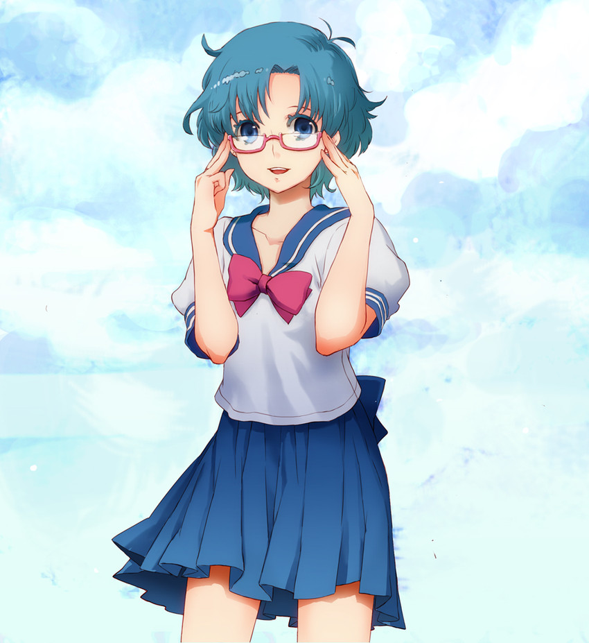 mizuno ami (bishoujo senshi sailor moon) drawn by asababa_kure