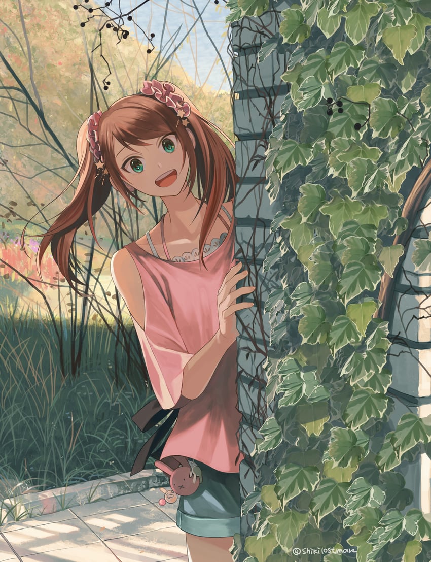 mizushima saki (idolmaster and 1 more) drawn by iro_saki
