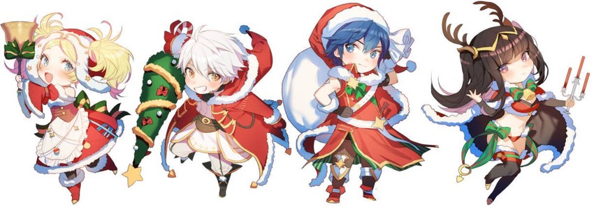 chrom, lissa, tharja, and male robin (fire emblem and 2 more) drawn by zuizi
