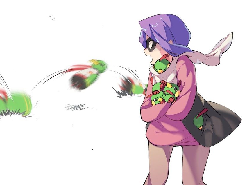 natu, xatu, and will (pokemon and 1 more) drawn by kiwi_of_ruin