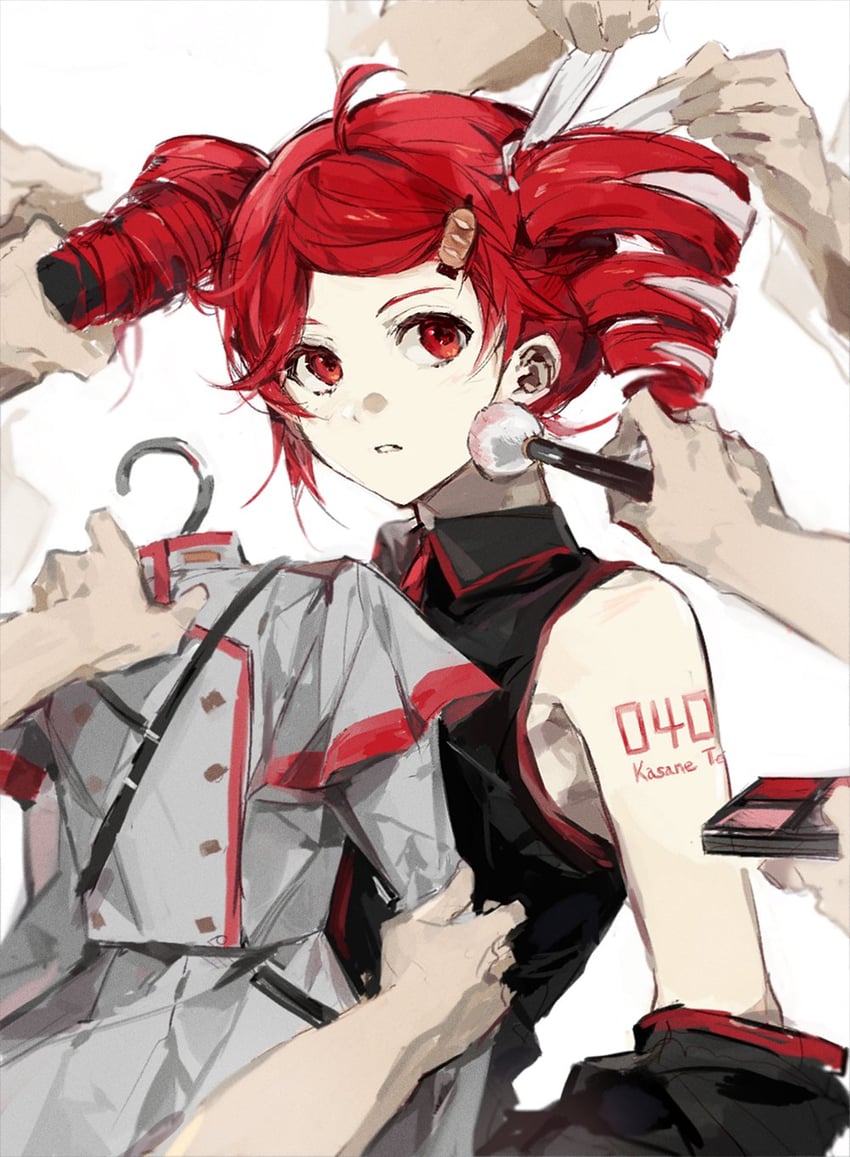 kasane teto (utau and 1 more) drawn by munjiduck