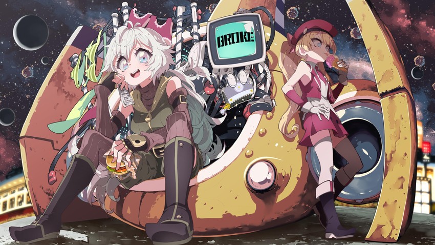 arie, rel, and luna (starline) drawn by enouchi_ai