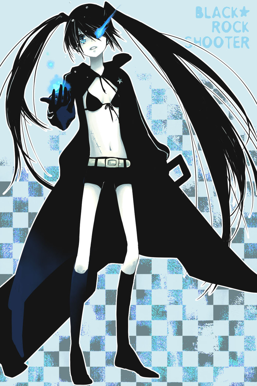 black rock shooter (black rock shooter) drawn by himekawa_donki