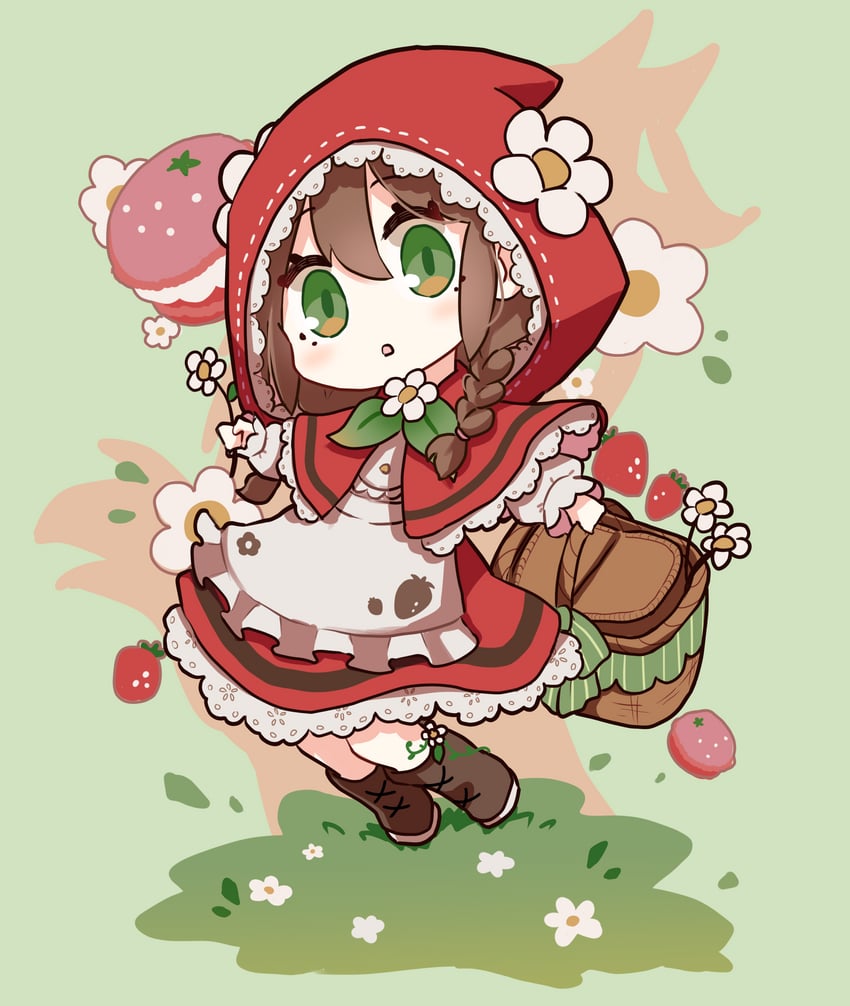 little red riding hood (little red riding hood) drawn by uniu_(u_inu_udon)