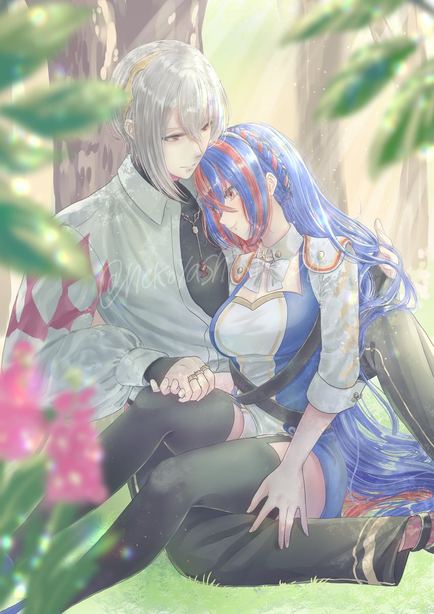 female alear and rafal (fire emblem and 1 more) drawn by nekoyashiki_08