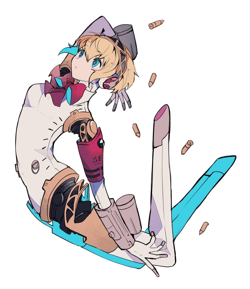 aigis (persona and 1 more) drawn by teketeke_(tasutekete)