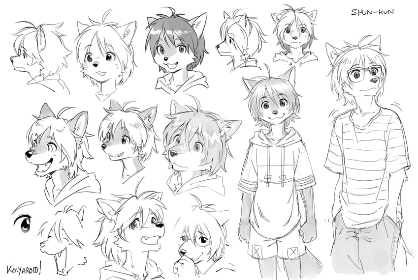 shun kodori (morenatsu and 1 more) drawn by koiyaroid