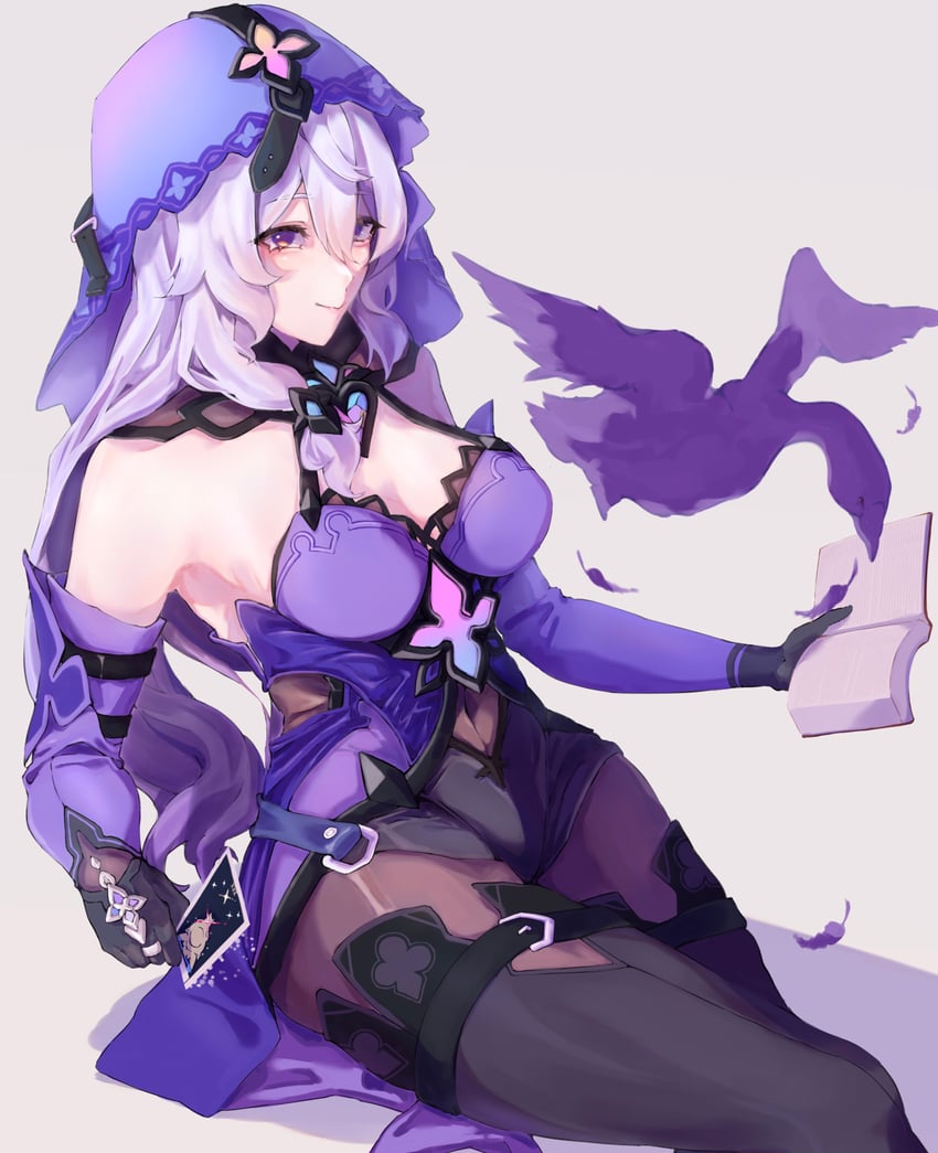 black swan (honkai and 1 more) drawn by sukuuro