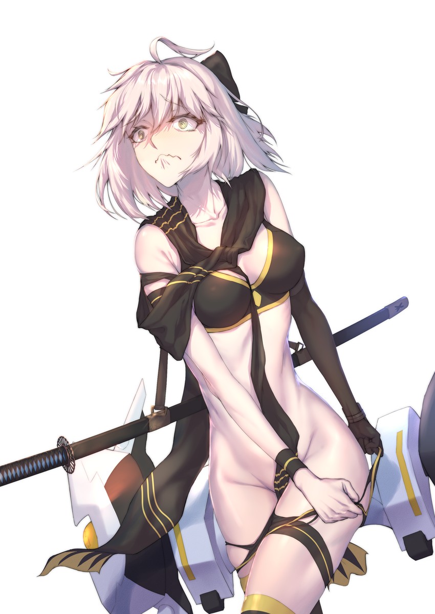 okita souji and okita j. souji (fate and 1 more) drawn by dabingdan