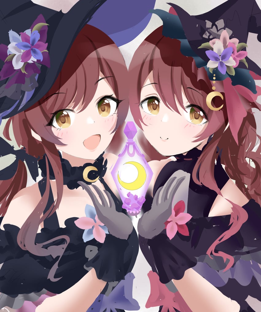 osaki amana and osaki tenka (idolmaster and 1 more) drawn by aasa861