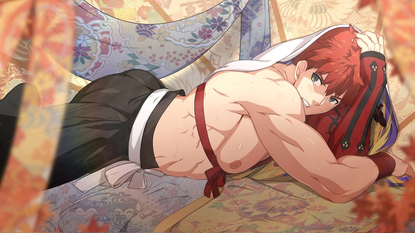 emiya shirou and senji muramasa (fate and 1 more) drawn by mazjojo