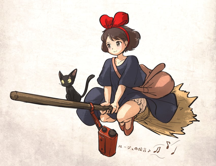 kiki and jiji (majo no takkyuubin) drawn by ironlily