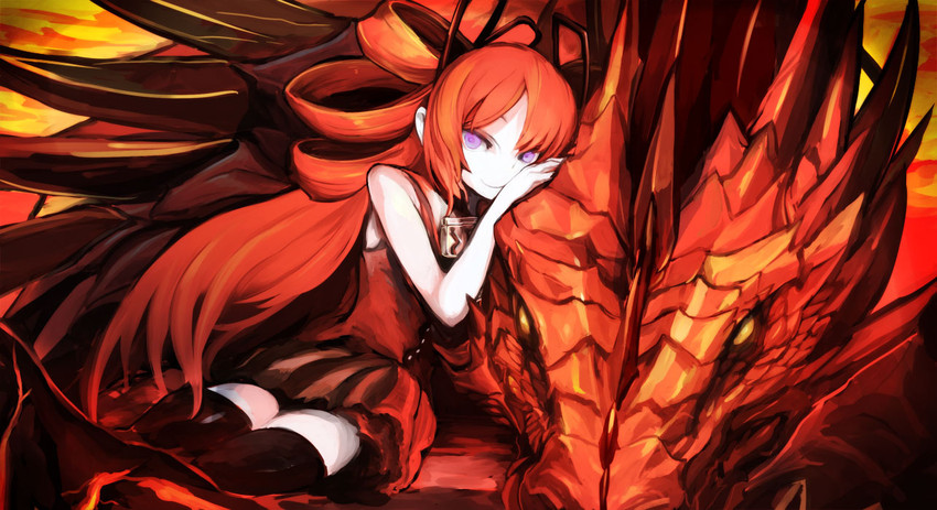 lilieze and lilieze's dragon (bemani and 2 more) drawn by salz5183