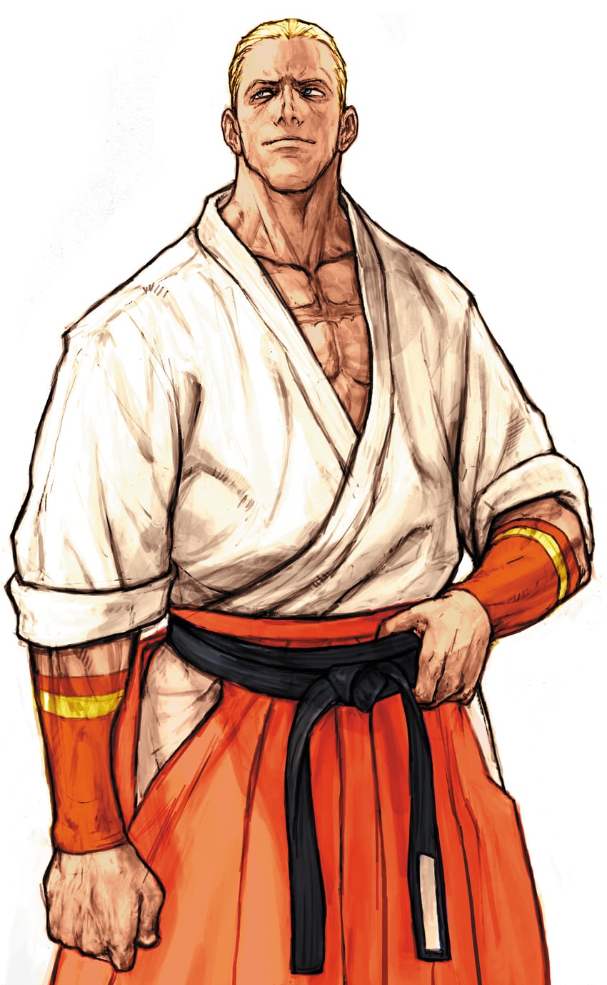 geese howard (fatal fury and 3 more) drawn by nishimura_kinu