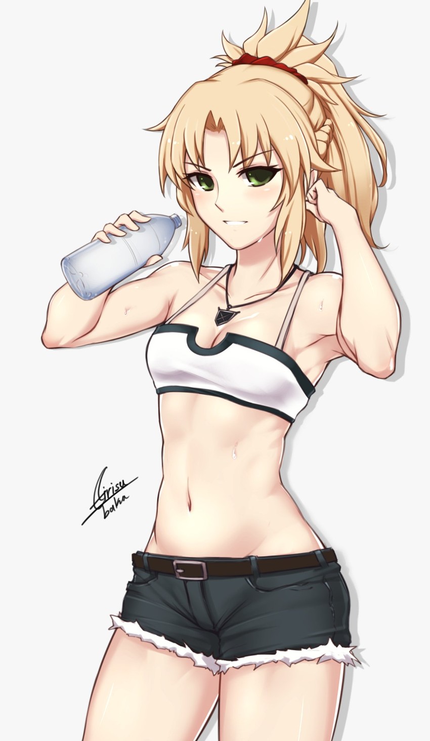 mordred (fate and 1 more) drawn by airisubaka