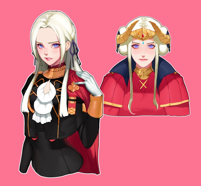 edelgard von hresvelg (fire emblem and 1 more) drawn by zelus