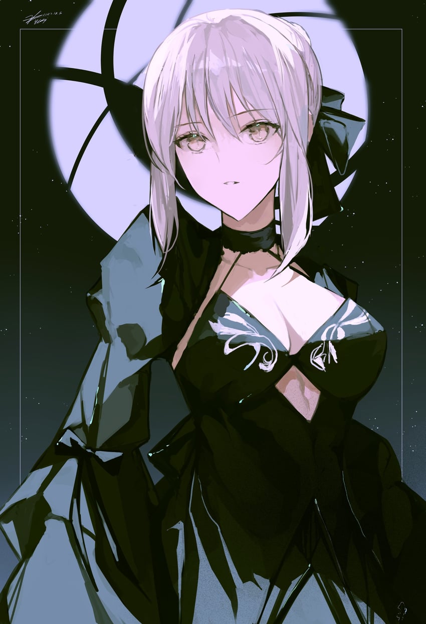 artoria pendragon and saber alter (fate and 1 more) drawn by yuki_flourish