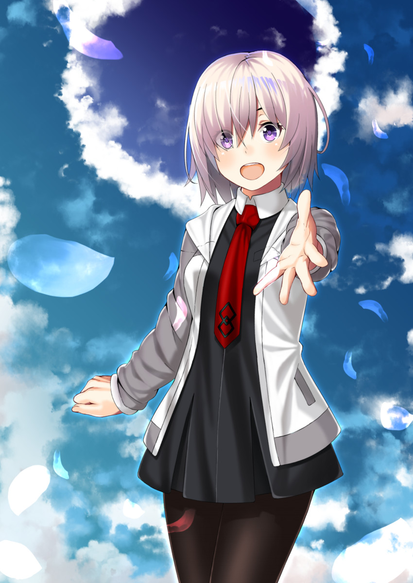 mash kyrielight (fate and 1 more) drawn by mugipot