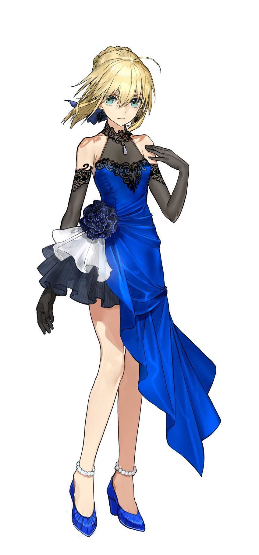 artoria pendragon and saber (fate and 4 more) drawn by wada_arco