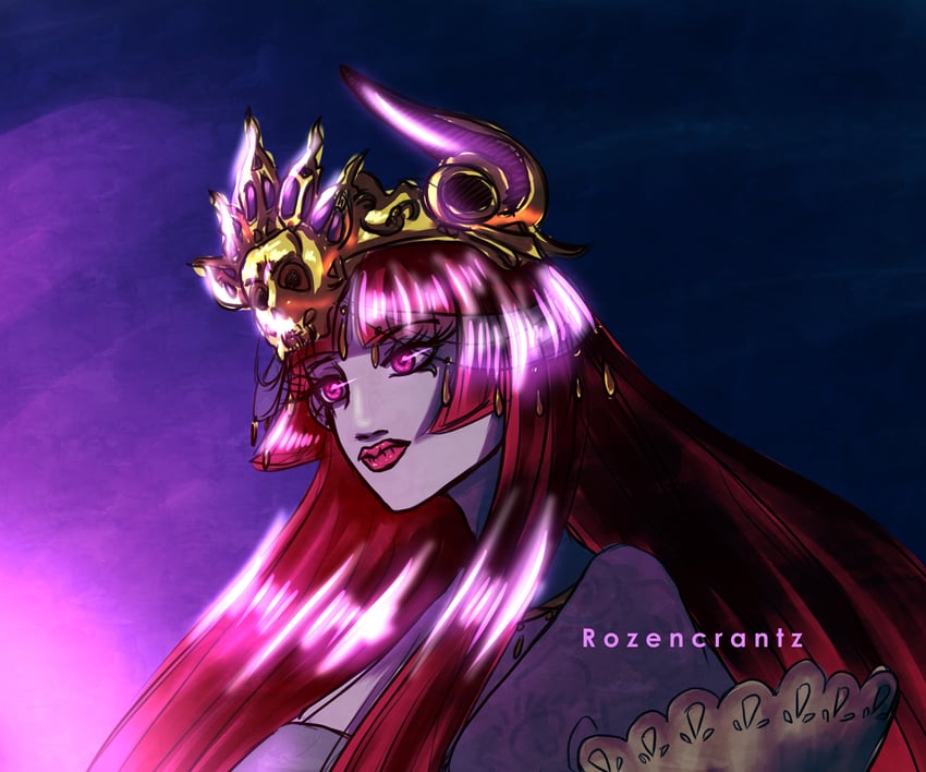 baal zebul (bayonetta and 1 more) drawn by rozencrantz