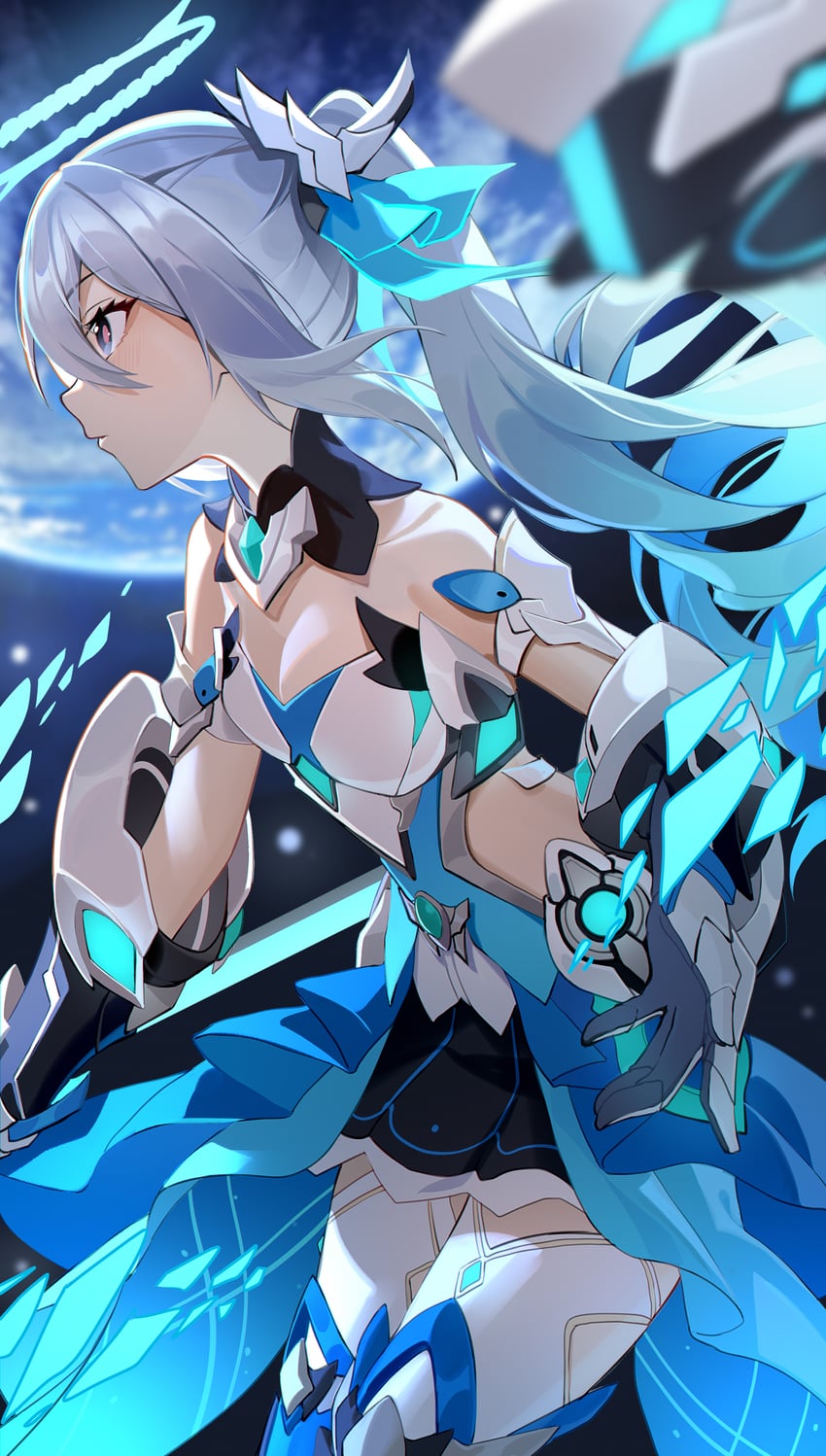 bronya zaychik (honkai and 1 more) drawn by miyu10366