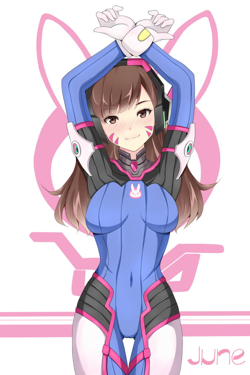 d.va (overwatch and 1 more) drawn by shiroi_to_aoi_panties