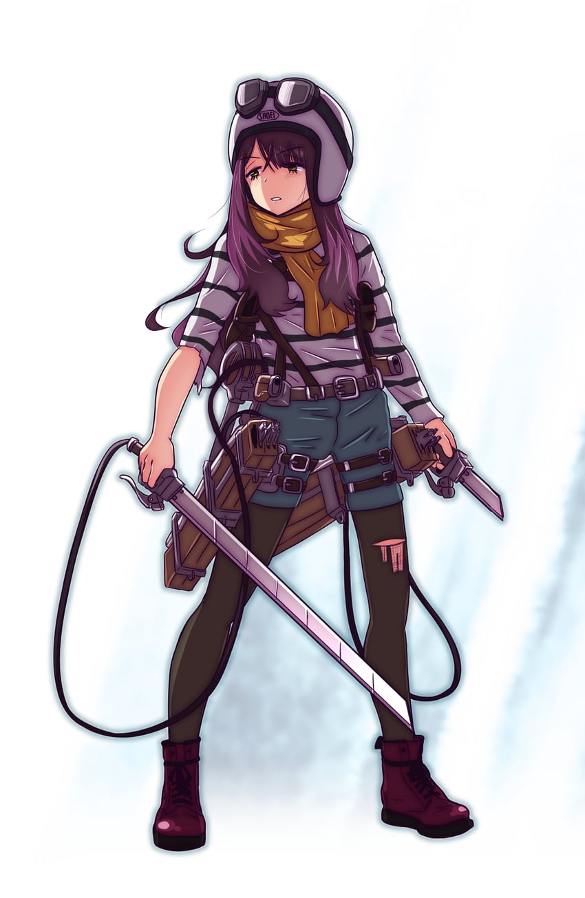 toki ayano (shingeki no kyojin and 1 more) drawn by jagi_(jagi_souken)