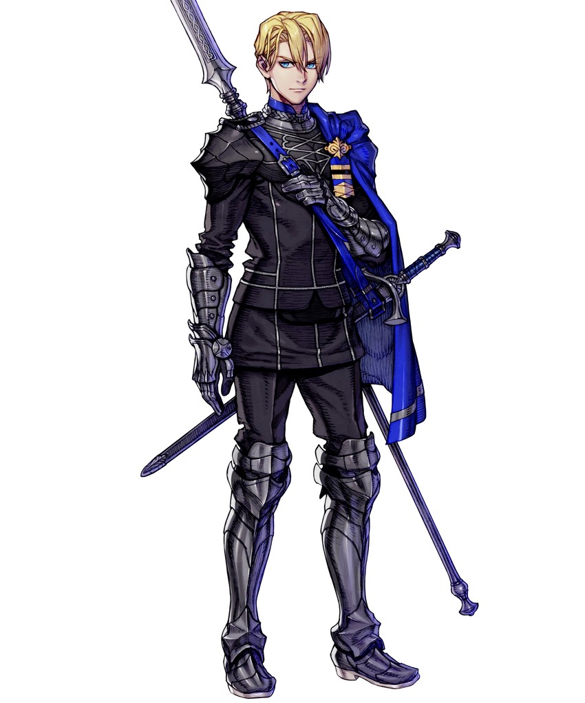 dimitri alexandre blaiddyd (fire emblem and 2 more) drawn by fujisaka_kimihiko