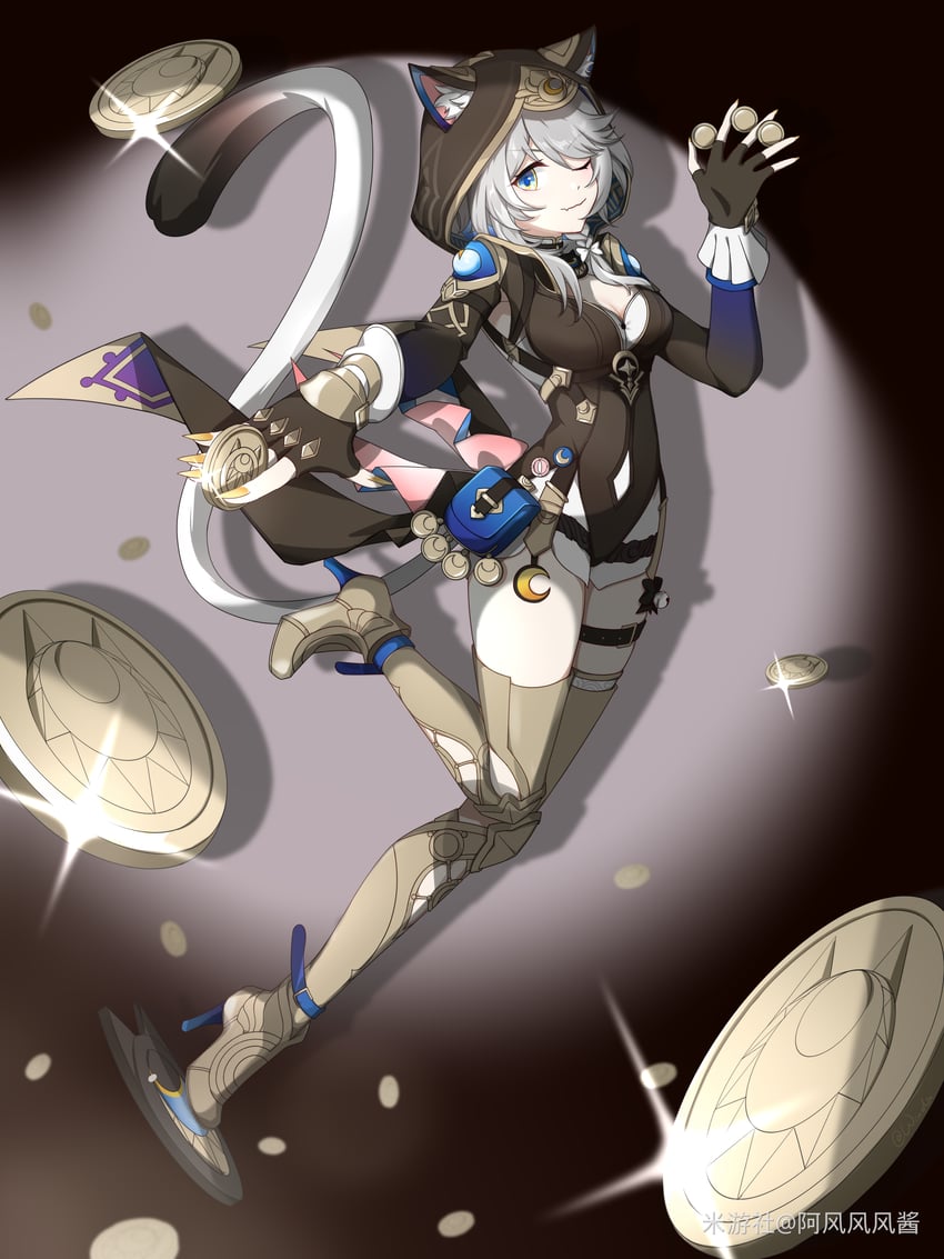 cipher (honkai and 1 more) drawn by a_feng_feng_feng_jiang
