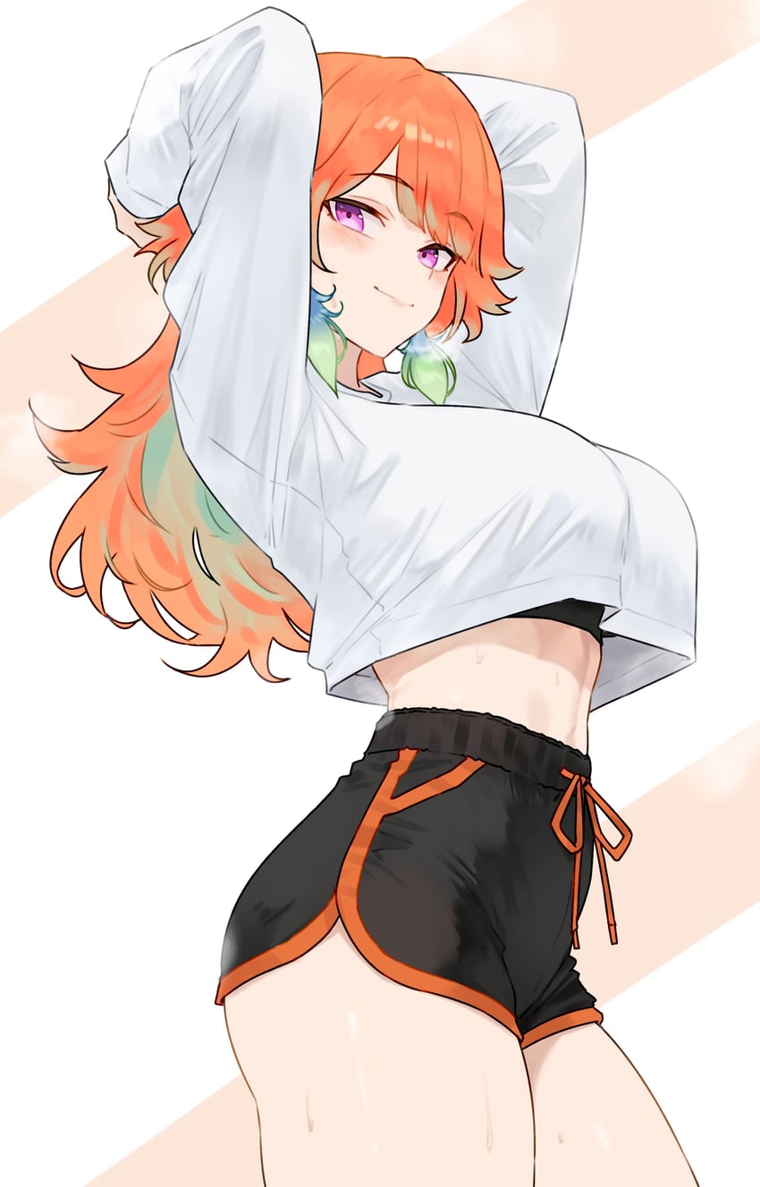 takanashi kiara (hololive and 1 more) drawn by bluefield