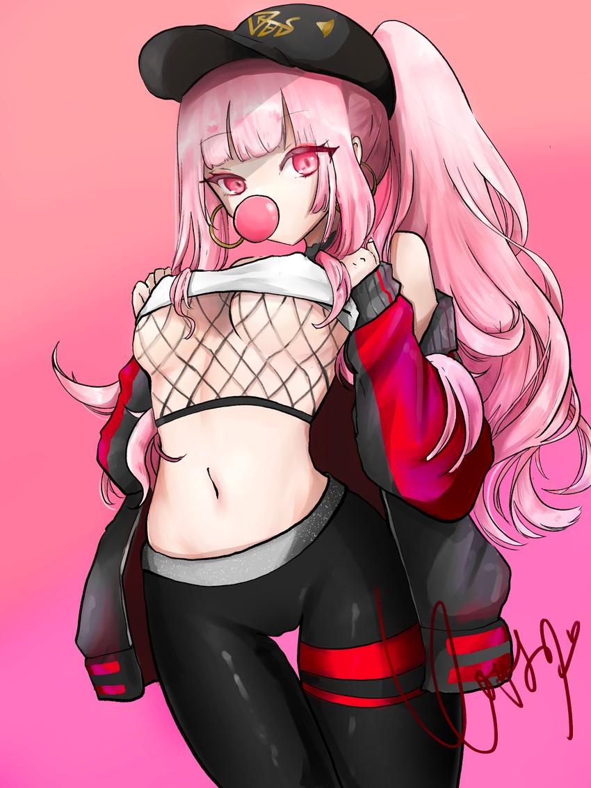mori calliope (hololive and 1 more) drawn by lin_shuang