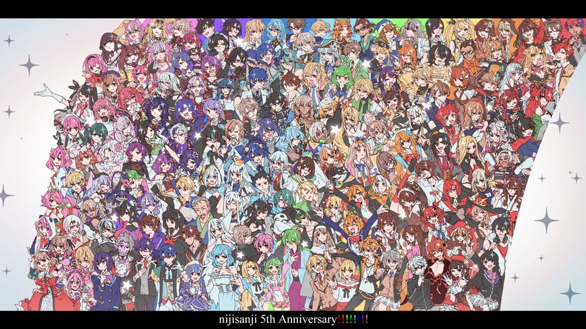 tsukino mito, lize helesta, ange katrina, makaino ririmu, inui toko, and 166 more (nijisanji and 2 more) drawn by oranda15