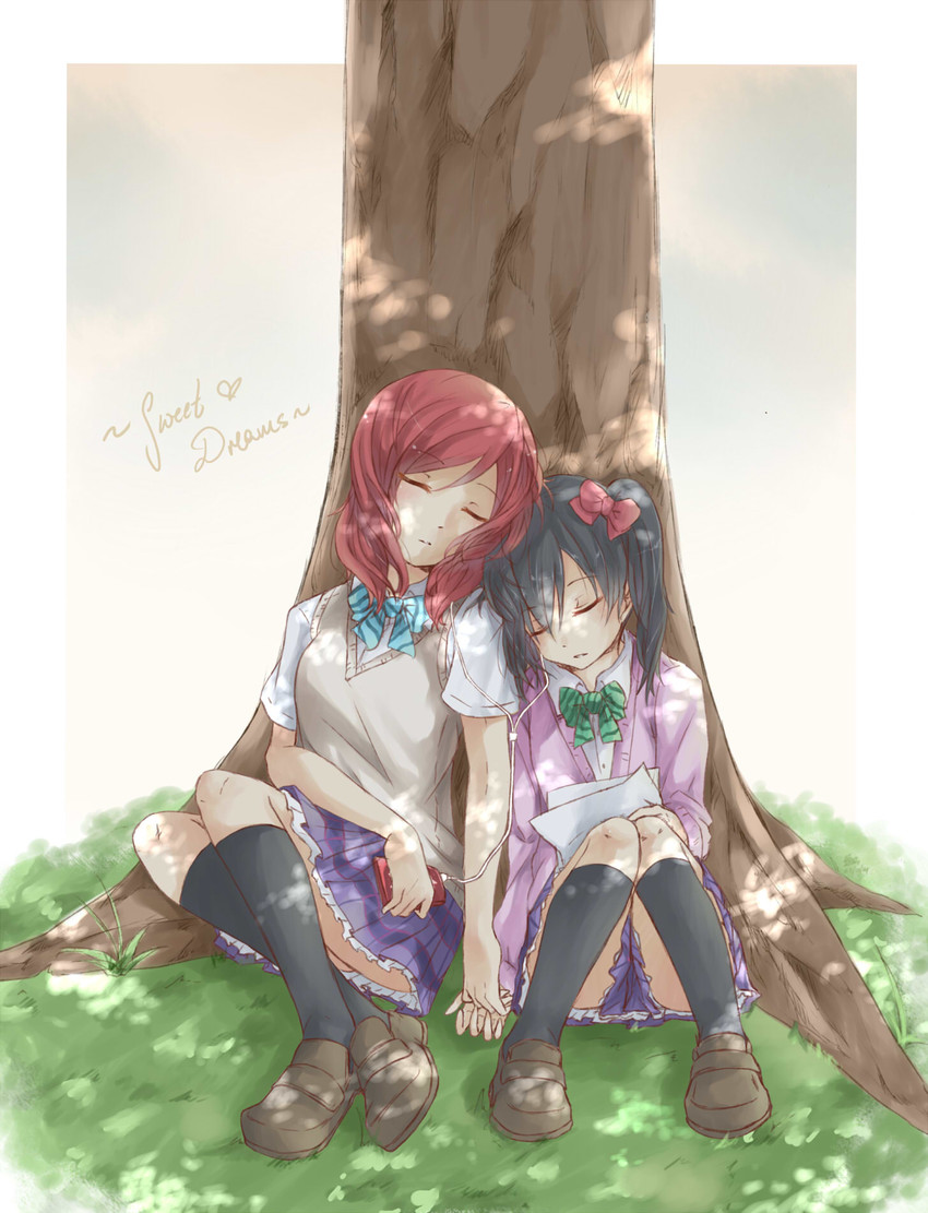 nishikino maki and yazawa nico (love live! and 1 more) drawn by limitless_skye