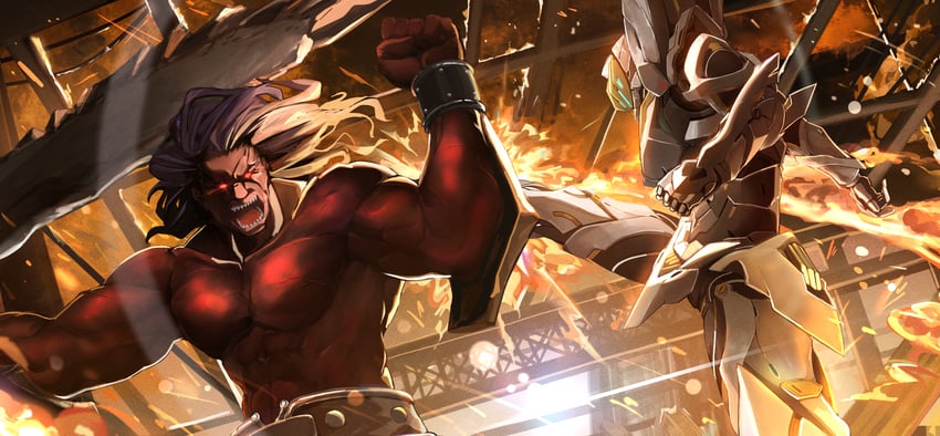heracles and sam (fate and 4 more) drawn by ailushin