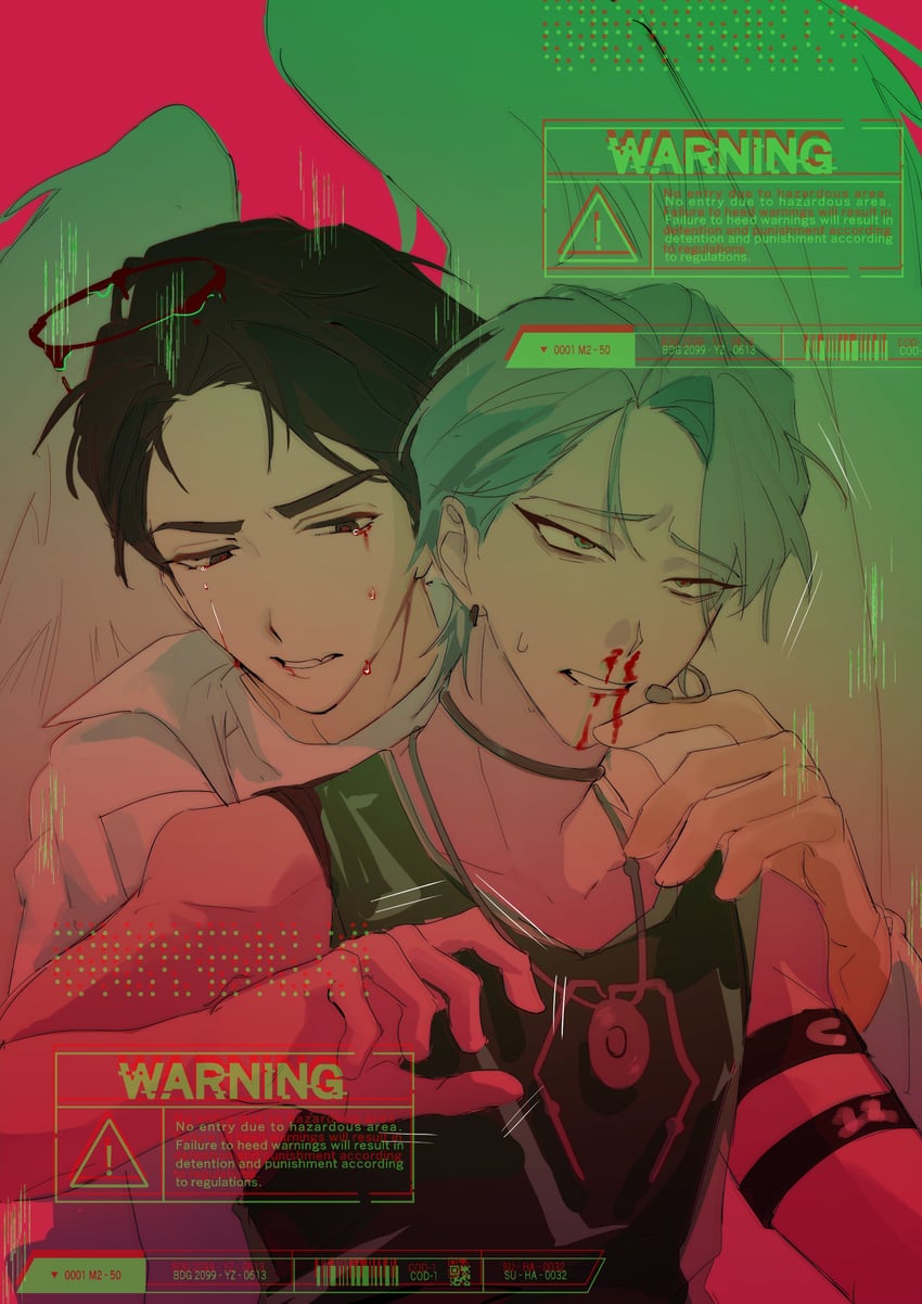 ivan and till (alien stage) drawn by yj77314